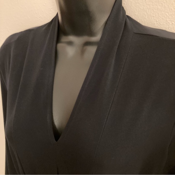 NEW Charming Charlie Black Bow Fall Wedding Office Formal Sexy Dress Medium - Picture 11 of 17